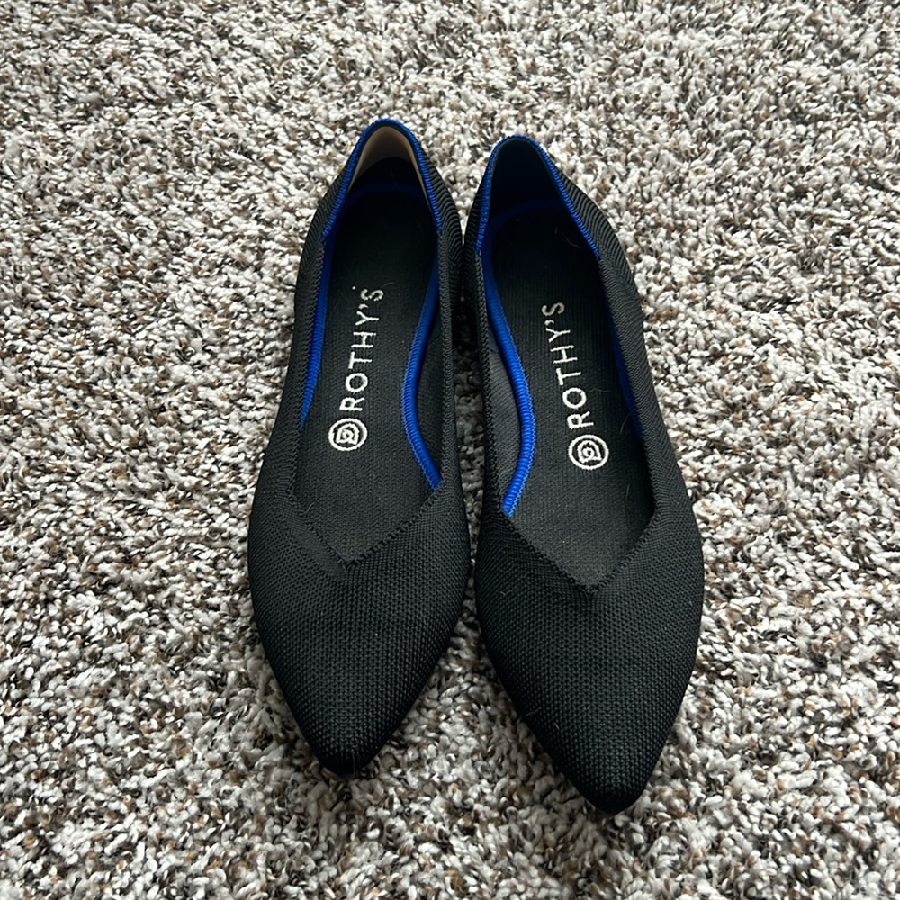Never Worn Rothy’s Flats